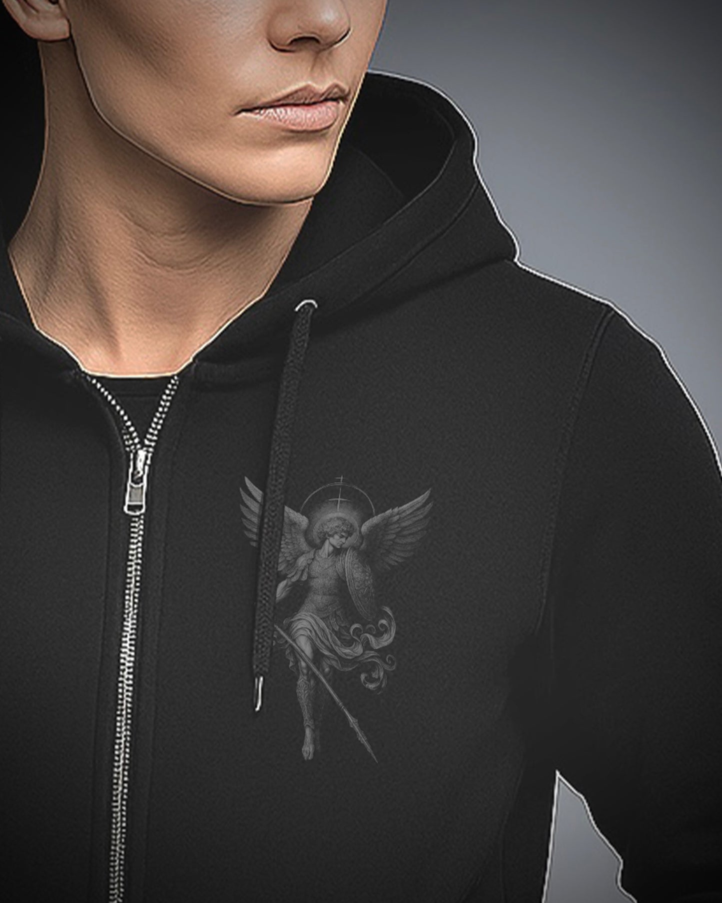 The SAINT MICHAEL Women's Zipper Hoodie