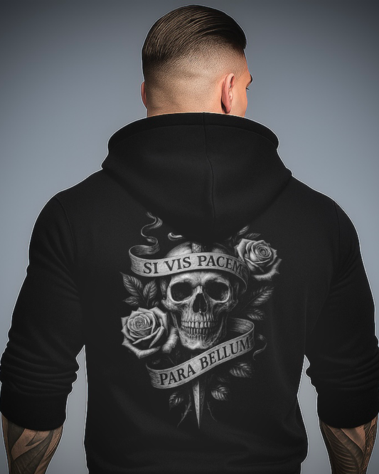 The SI VIS PACEM PARA BELLUM Men's Pullover Hoodie
